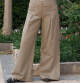Pantalon large - Pleated Wide Leg Pants [wP3102]